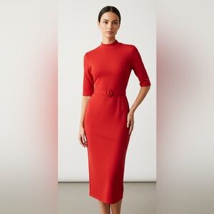 ZARA “red dress”